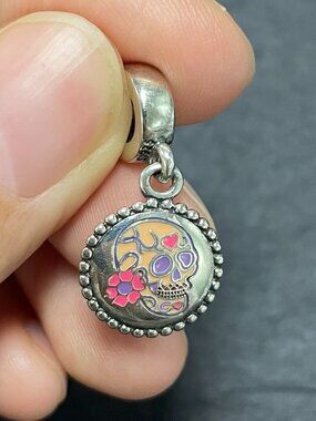 Original Pandora Mexico Skull Lover Charm